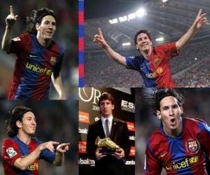 Puzzle Golden Boot 2009-10 Leo Messi (ARG) Μπαρτσελόνα